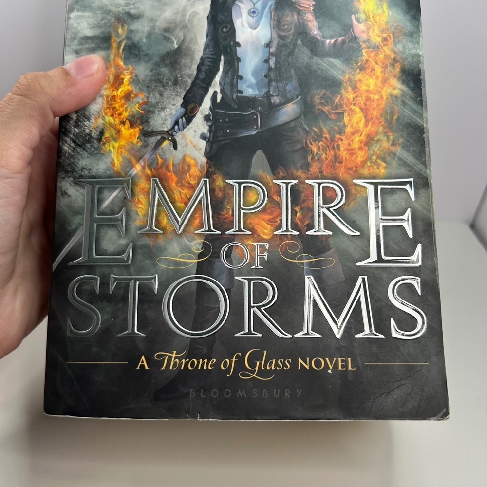 Empire of Storms Paperback by Sarah J. Maas Throne of Glass - Picture 7 of 16